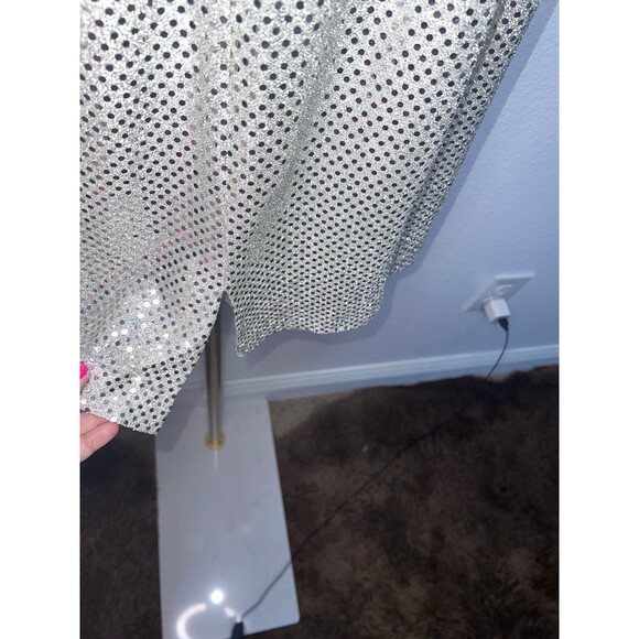 VINTAGE Rhapsody Silver Sequence Dress - Picture 6 of 6